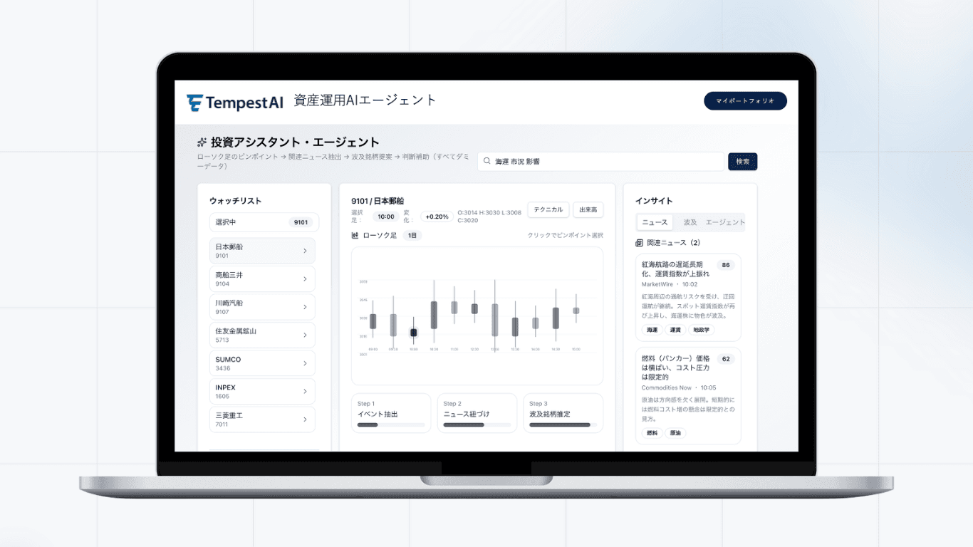 資産運用AIエージェント